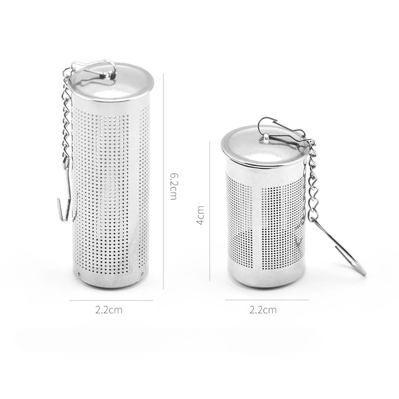 Mini Tea Strainer 304 Stainless Steel Tea Ball Infuser with Chain