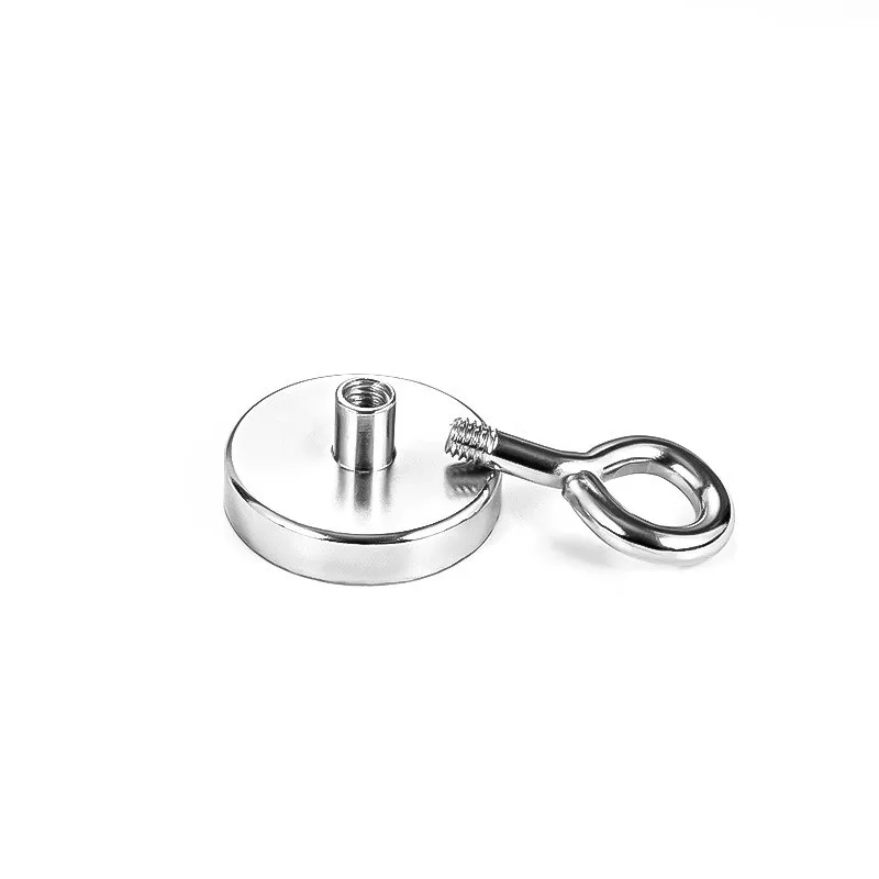Magnetic eye hook Magnetic eye hook closed round magnetic hook fishing magnet