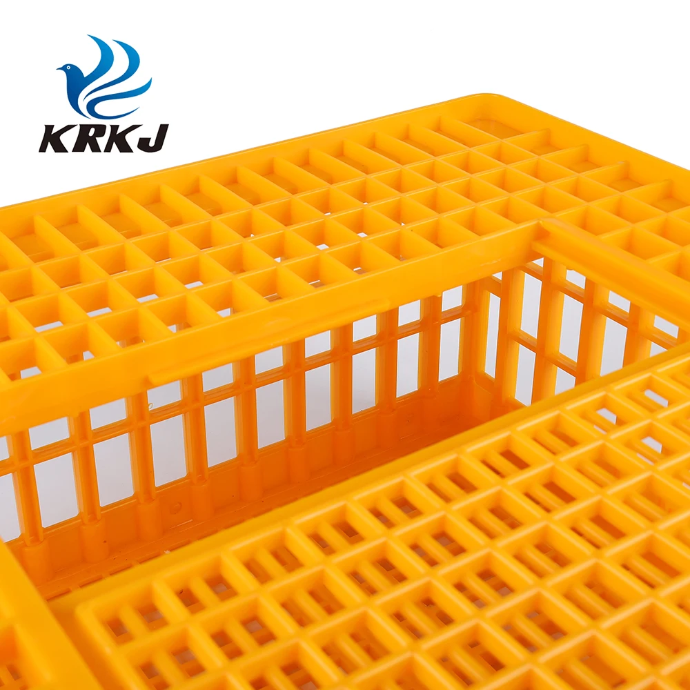 Cettia Multisize hollow plastic autolock transport crate poultry cages for layer chickens
