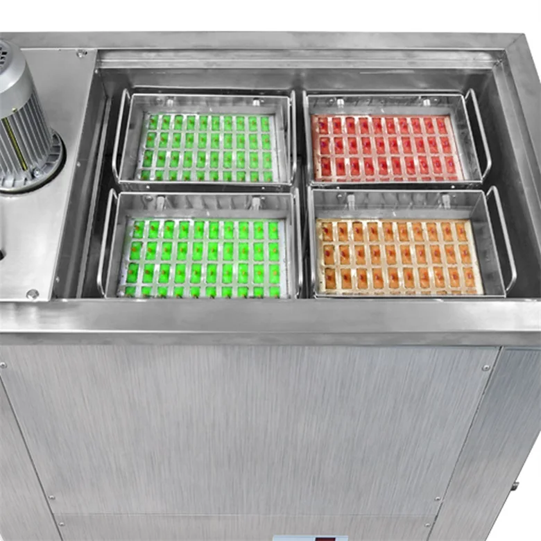 4 Molds High quality good price new type milk fruit popsicle machine / ice lolly machine / popsicle maker