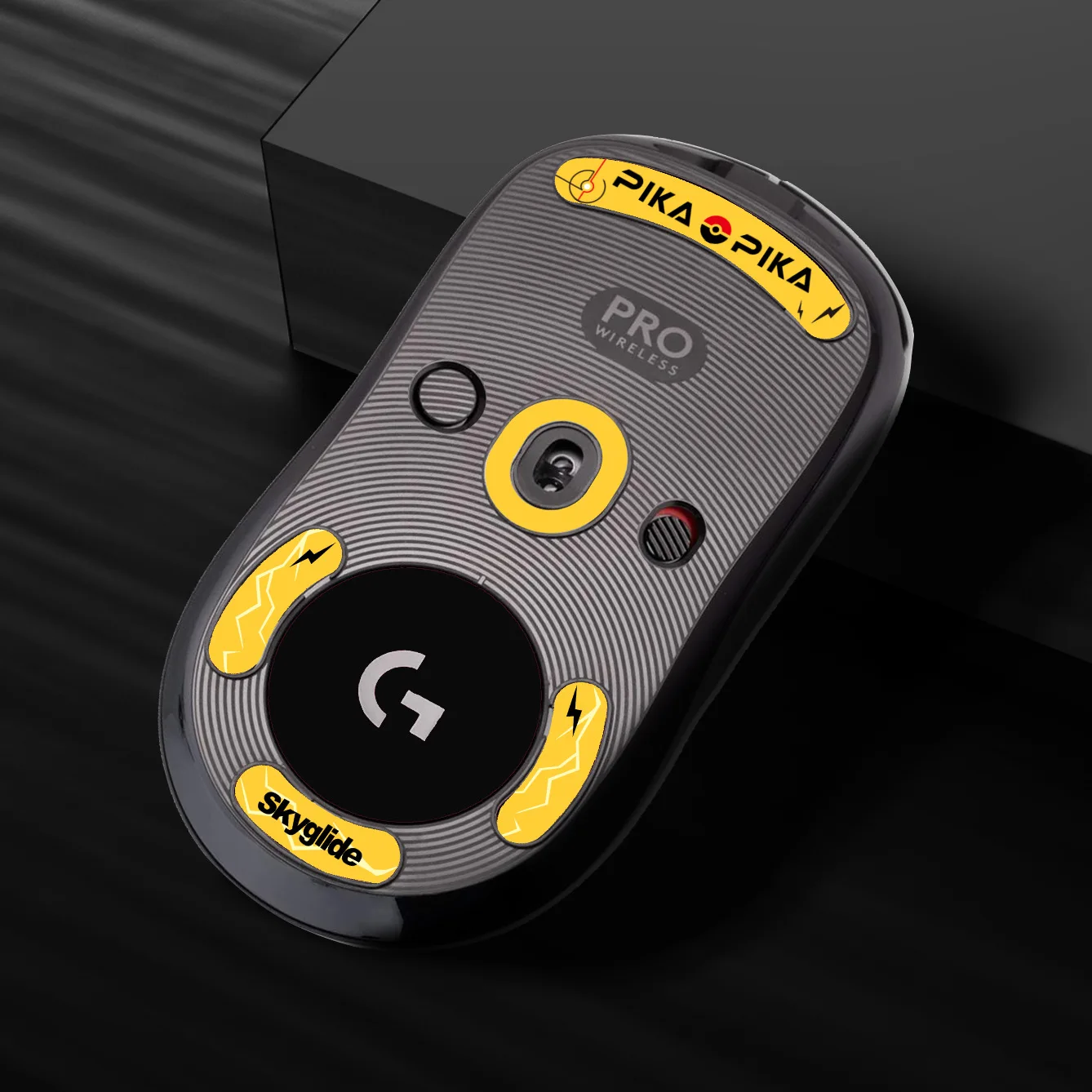 Logitech GPW mouse feet smooth tempered glass feet g305 razer gaming mouse feet sticker