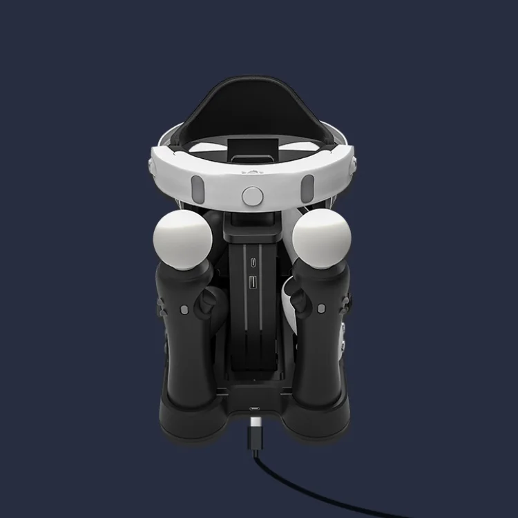 Отображение зарядки в режиме вертикальный стенд витрина для PS5 Очки виртуальной реальности VR контроллер зарядного устройства