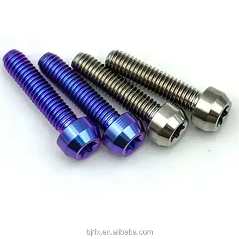 Титановая цилиндрическая головка Torx приводной болт M6 M8 M10 титановый