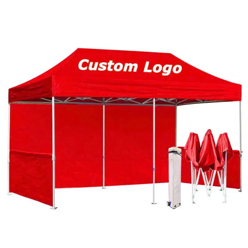 Custom Print 3x3 Promotional Folding Event Awning Pop Up Tent Display Party Logo Wedding Marquee Gazebo Canopy Trade Show Tents