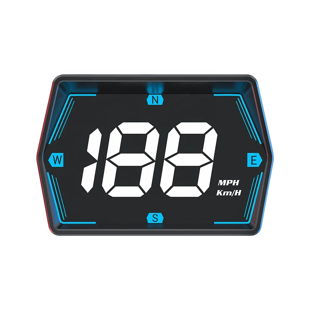 2024 GPS HUD G20 USB plug and play Speed alarm Head up displays hud GPS car speedometer
