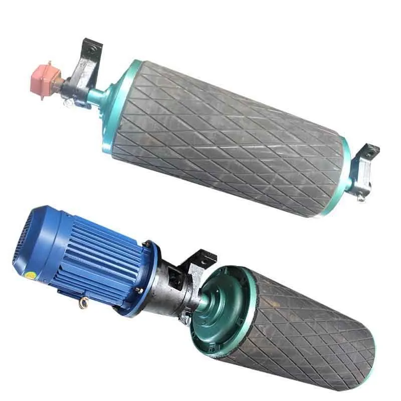 Factory Price Conveyor Steel Idler Roller Motorized Pulley Drum