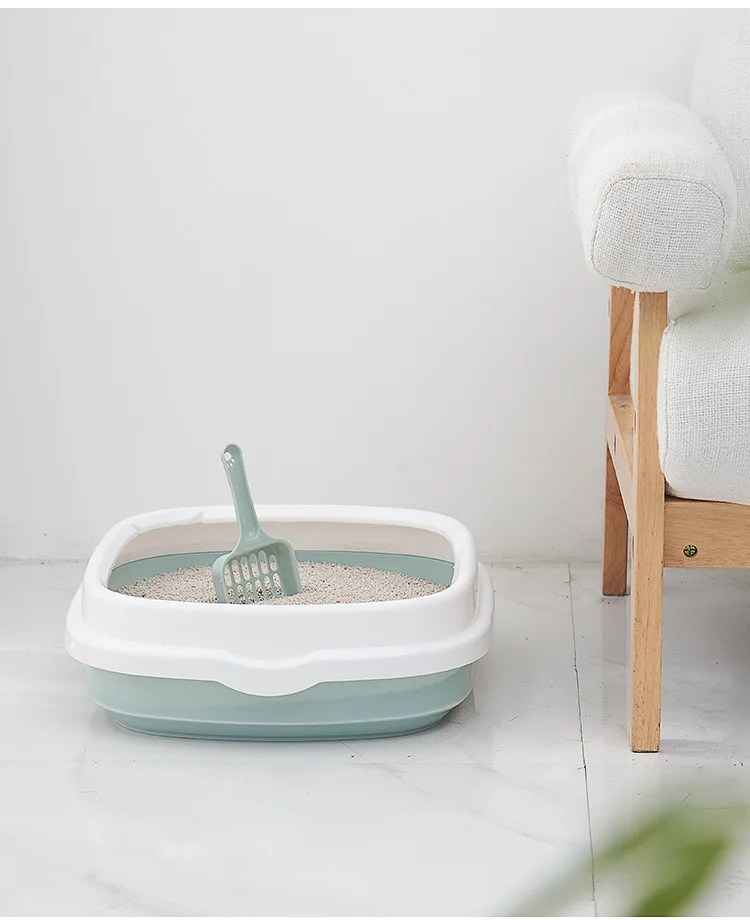 Amazon Top Seller Pet Cleaning Grooming Products Custom Packaging Cat Litter Box Toilet