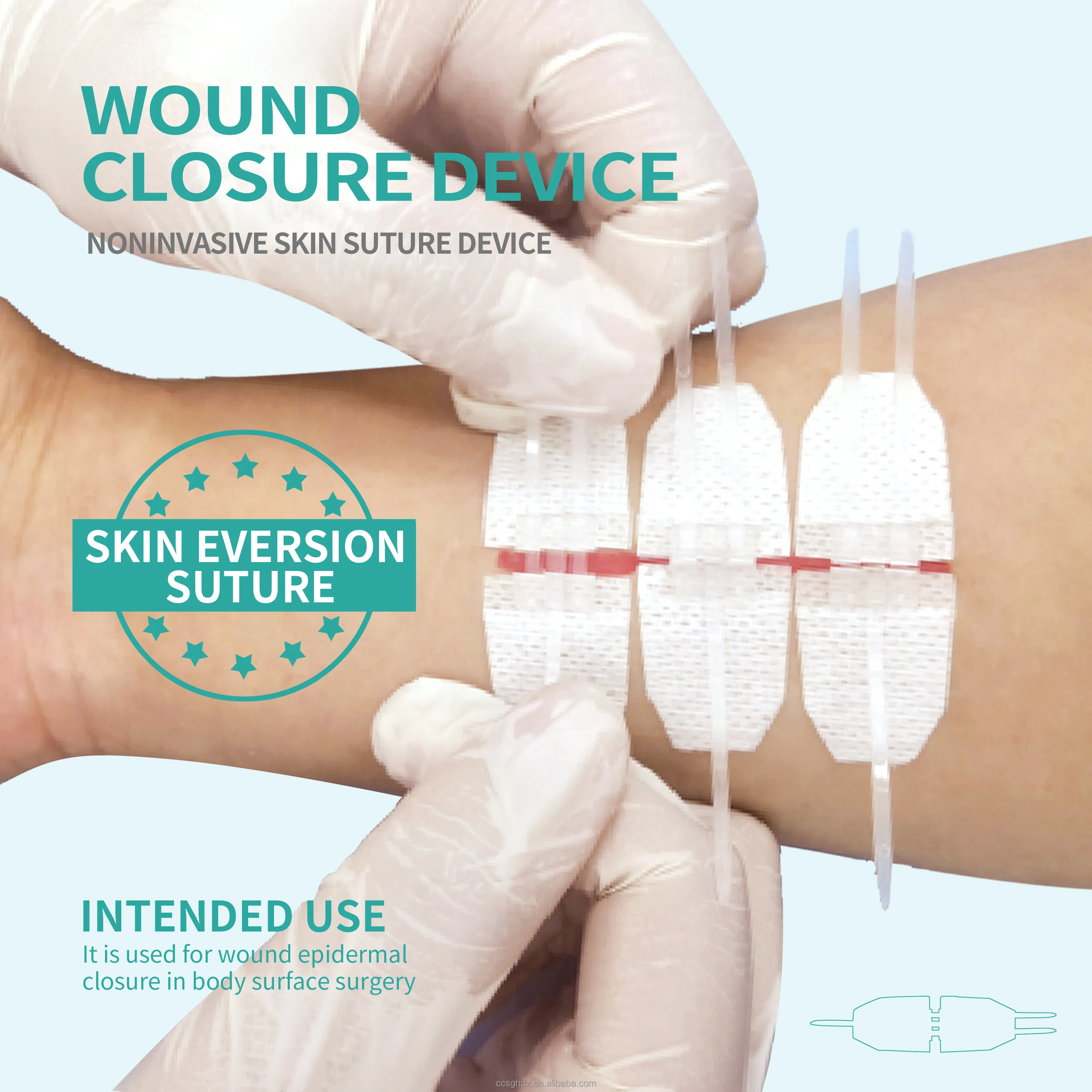 Transparent Wound Closure Device Premium Quality Dressing for Wound Care