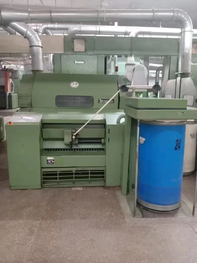 Used trutzschler carding machines
