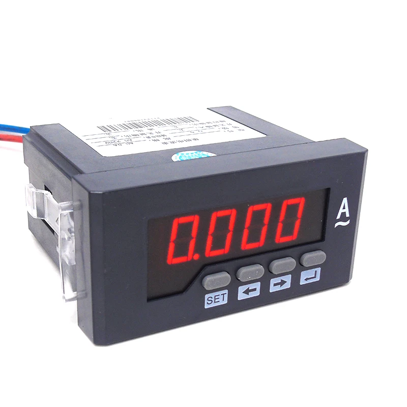 DQ703I-5K1 LED Display Single Phase DC AC Ampere Meter RS485 Digital Panel Meter