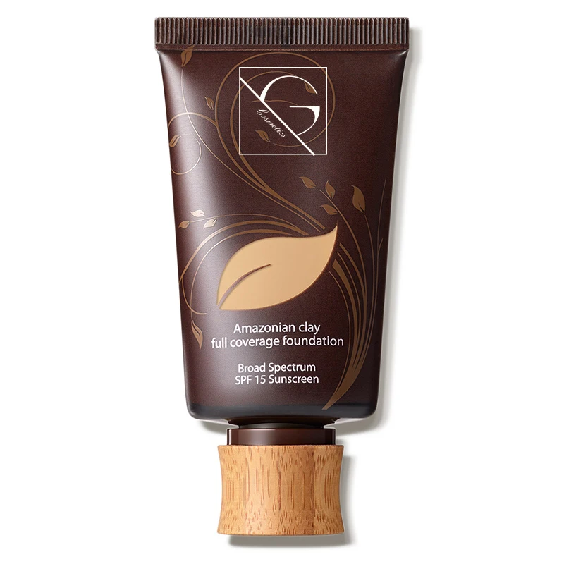 Goodly Smolder Cosmetics Private Label Matte + Poreless Liquid Foundation Sunscreen Amazonian Clay Full Coverage Foundation