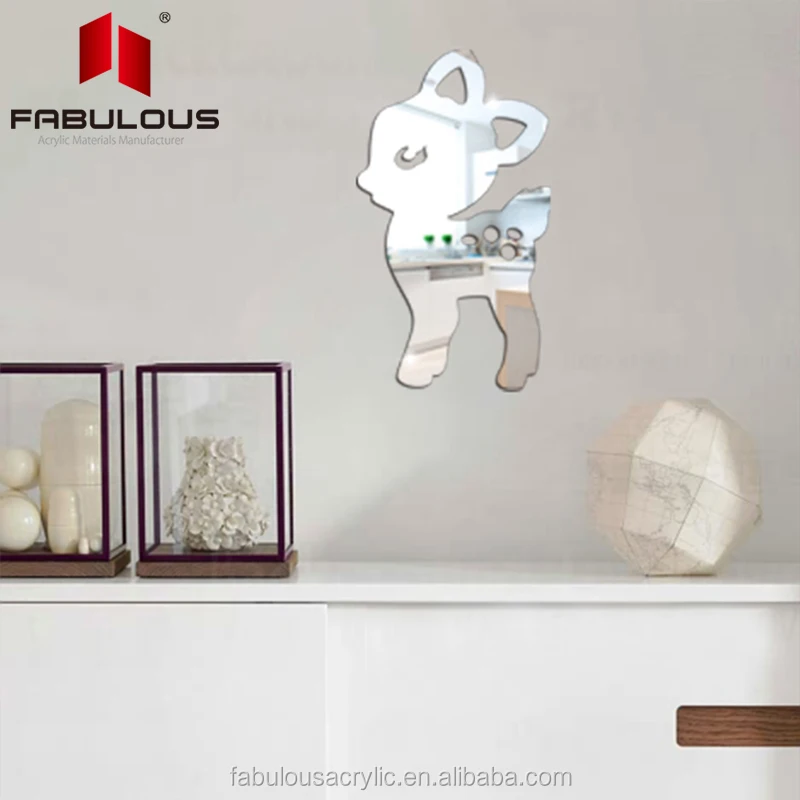 
Acrylic anti-static Decorative Hangings/Adhesive Mirrors sticker decoration home decor wall 