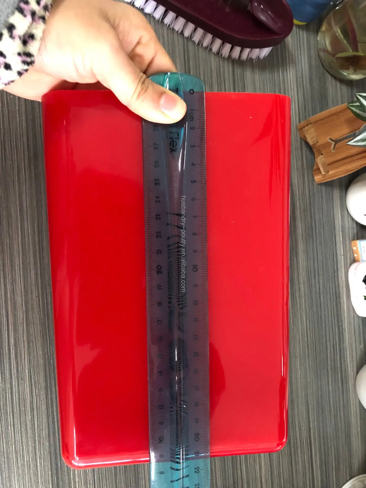 2 Quart  Horse Plastic Feed Scoop