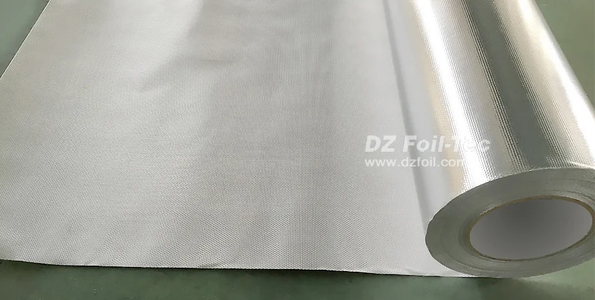 high reflective aluminum foil woven fabric reflective foil fiberglass insulation rolls roof sarking  radiant barrier