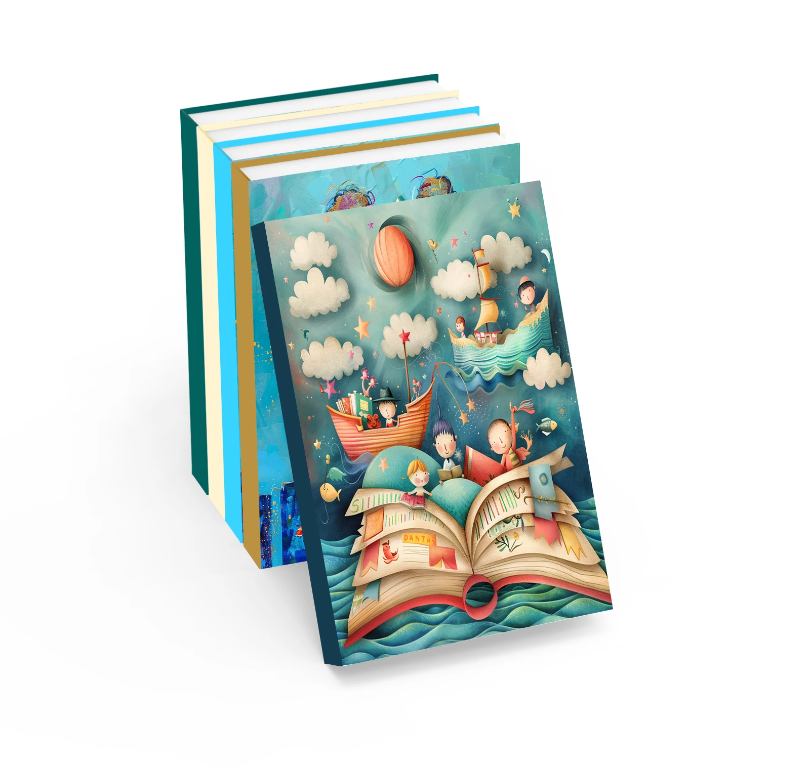 Coloring children book printing hardcover softcover custom journal photo picture book printing services