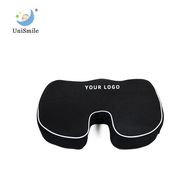 Pressure Relief  Enhanced Memory Foam Seat Cushion  Office Chair Pad Floor Seat Seat cushion waist pillow combination