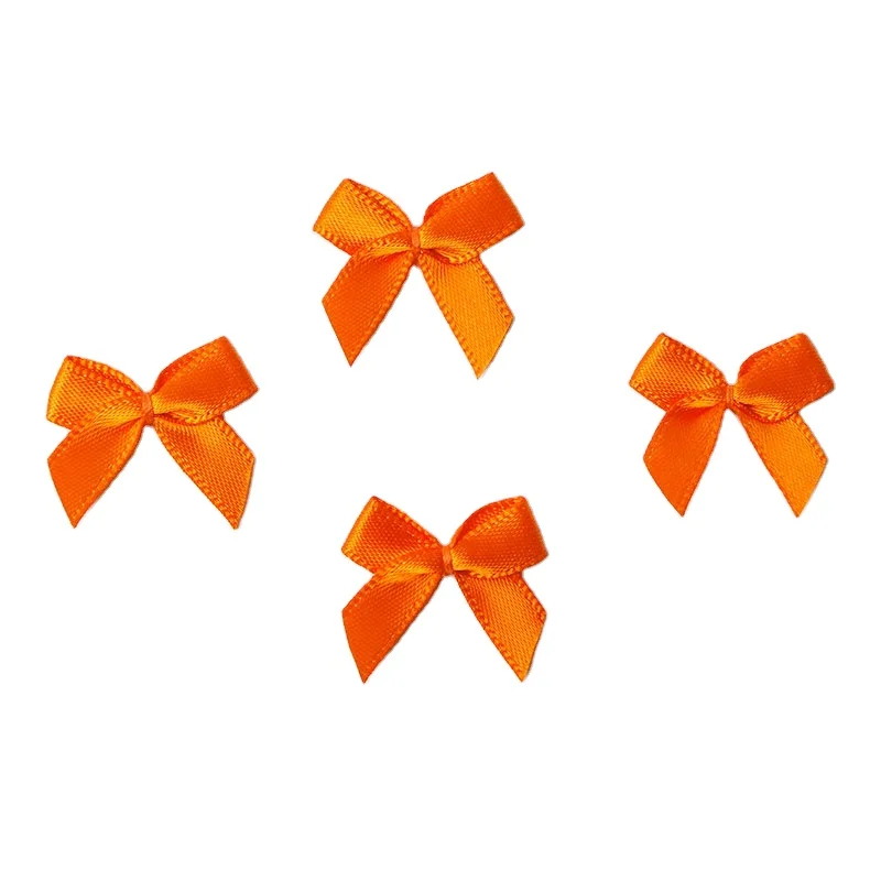 Polyester Ribbon Pure Color Can Be Customized Bow For Clothing Gifts Adornment Hair Ornaments