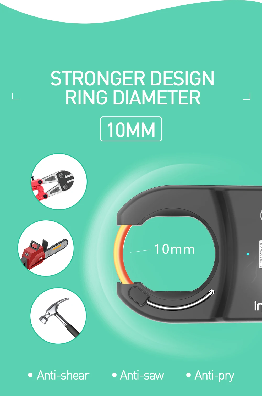 Remote Control Scan Qr Code Unlock OTA Upgrade Bike Lock Blue Tooth Alarm Gps Bike Sharing Bicycle Renting Lock