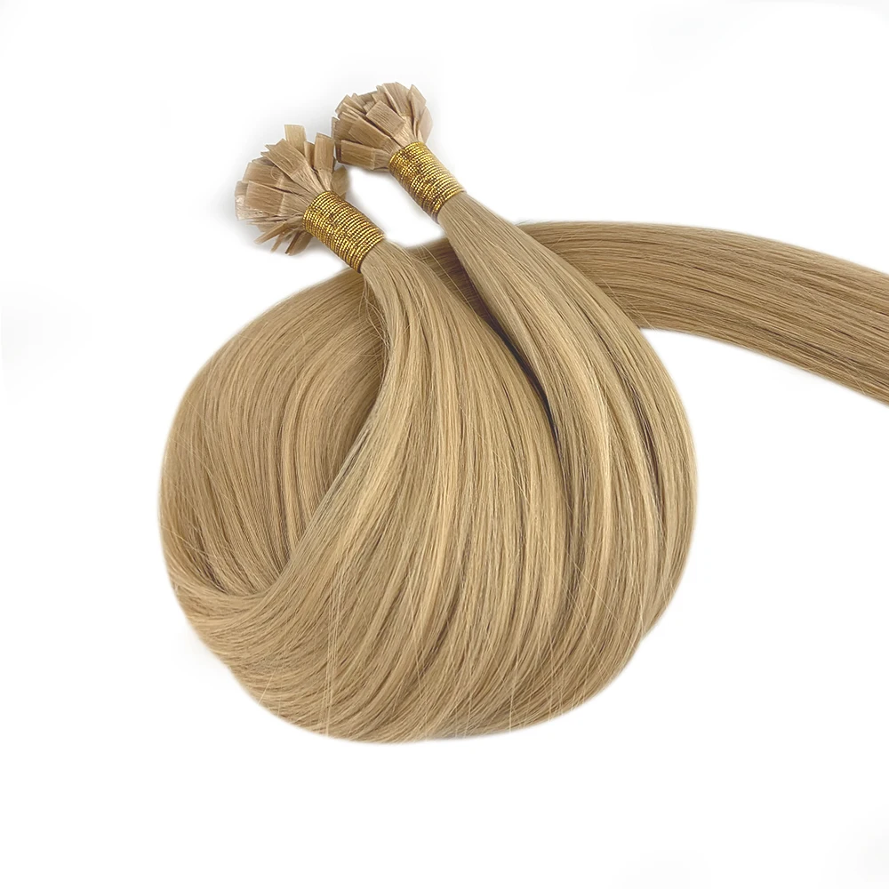 
Brazilian 100% human hair extensions custom hair products European nano bead ring u v flat nail fan micro i tips keratin 