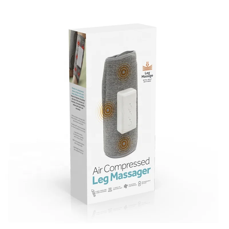 New Arrival Smart Foot Electric Wireless Leg Air Pressure Compression Massager Pain Relief Calf Muscle Fatigue Relax Massage