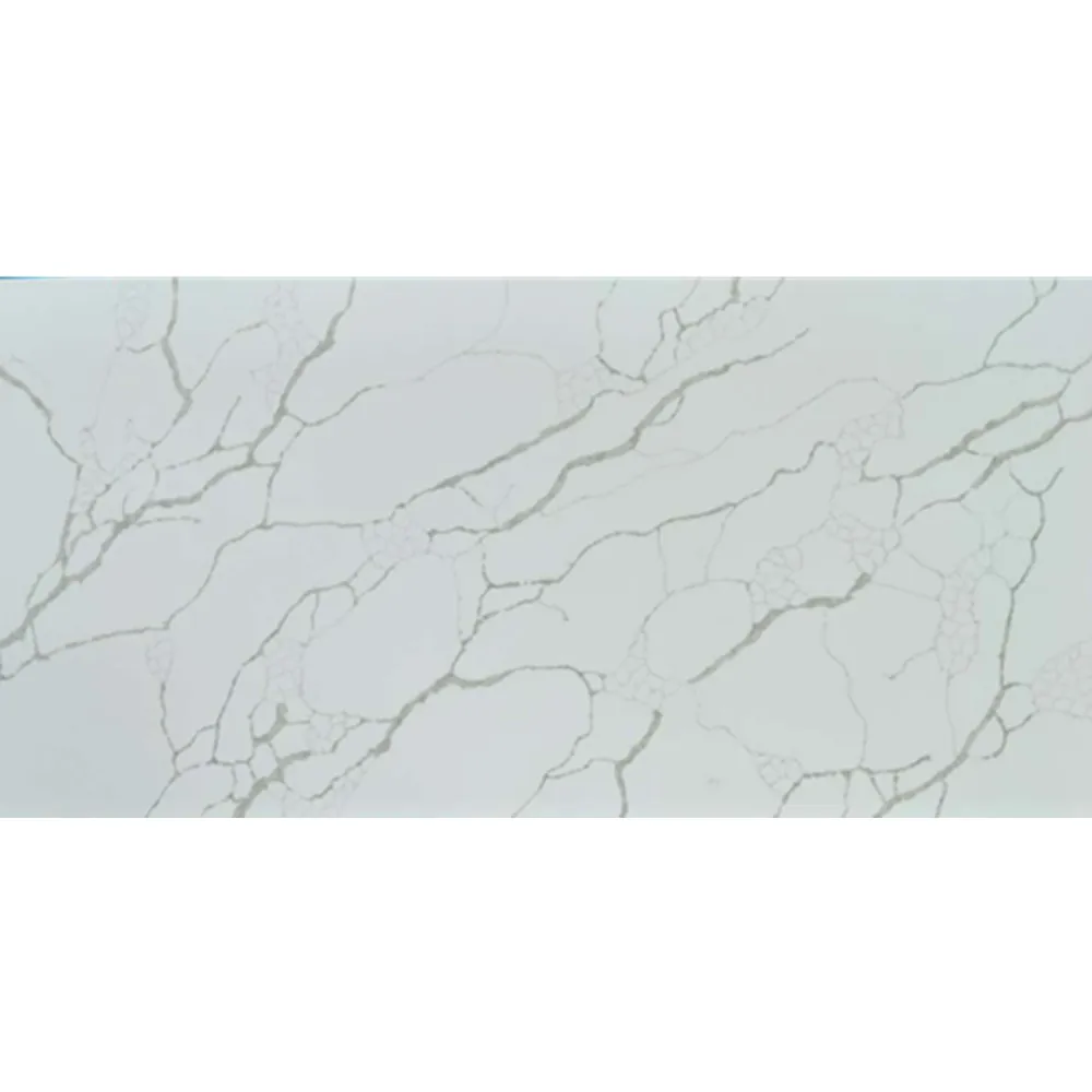Large Quartz slabs white Artificial quartz stone calacatta  engineering panel kitchen top countertop