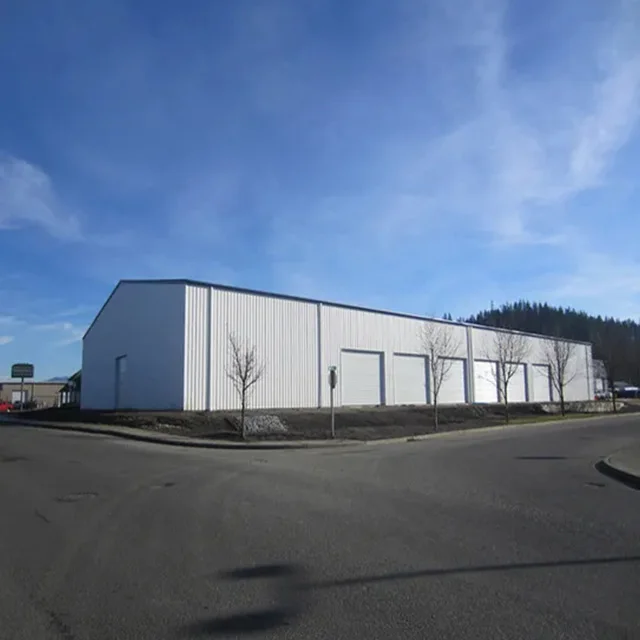 Prefab Workshop Building Prefab Steel Structure Office Building Steel Fabricated Building Light Steel Structures Sheepfold