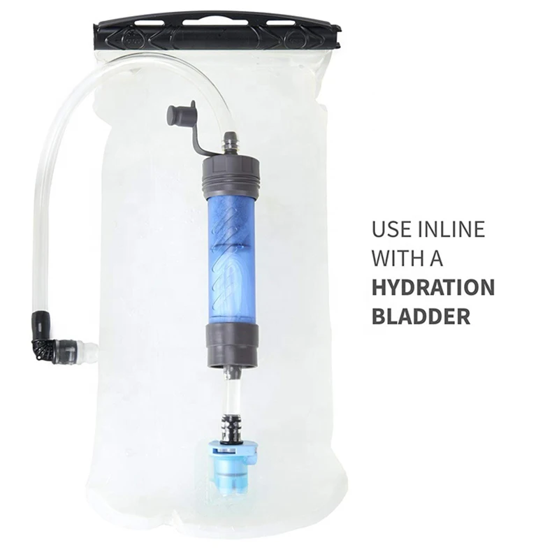 Portable Water Filter Straw Mini Water Filter Outdoor Kits Water Filter Straw For Camping Hiking Backpacking And Travel