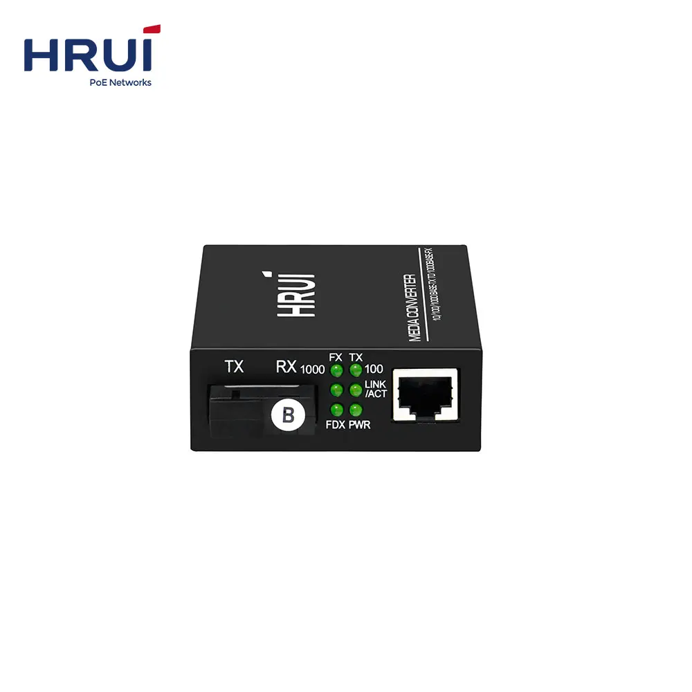 New 120km 10 / 100 /1000M Gigabit Fiber Optic Media Converter