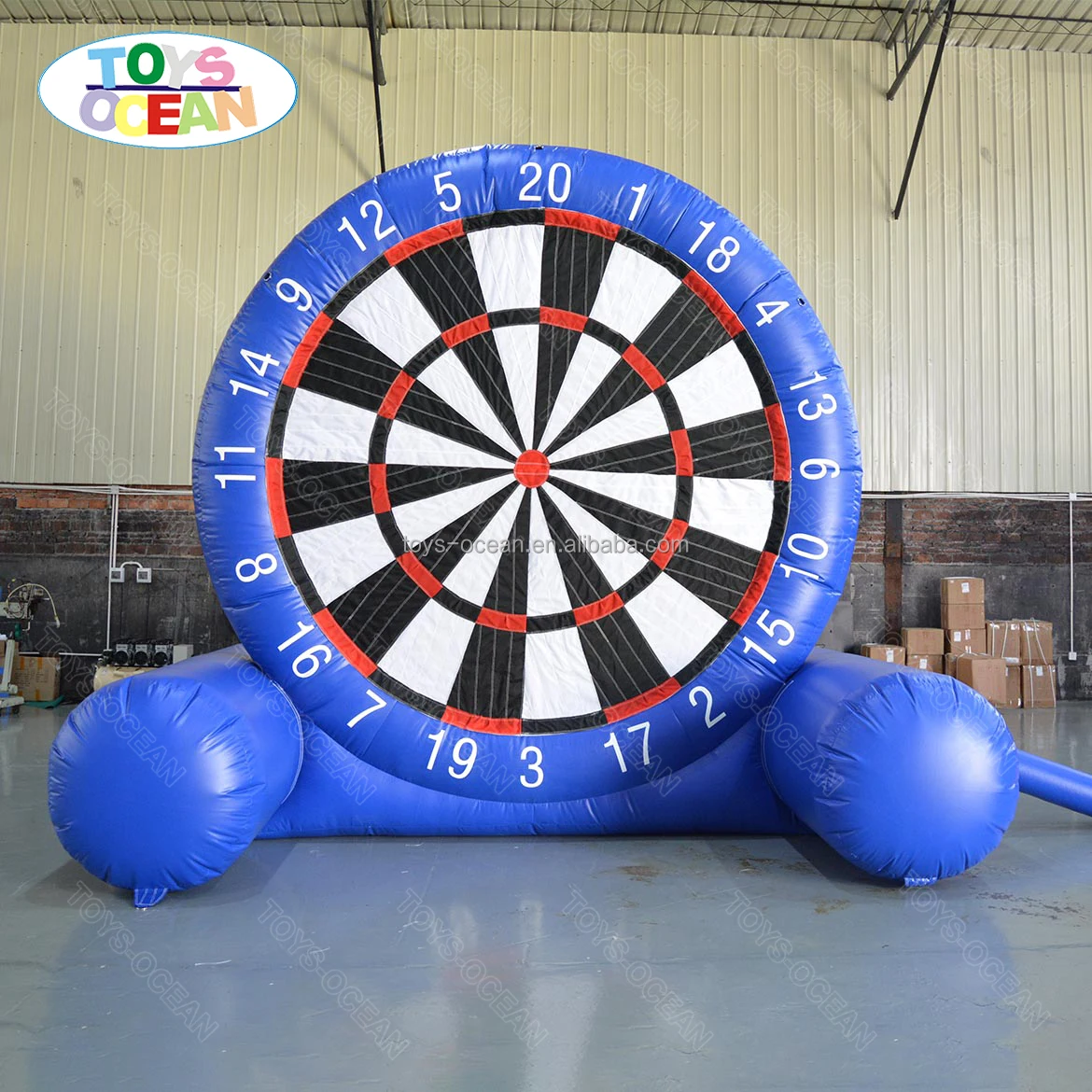 Factory customized wholesale price inflatable soccer dart board football dart board human dart for sale
