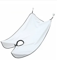New Male Beard Shaving Apron Care Clean Hair Adult Bibs Shaver Holder Bathroom Organizer Gift for Man