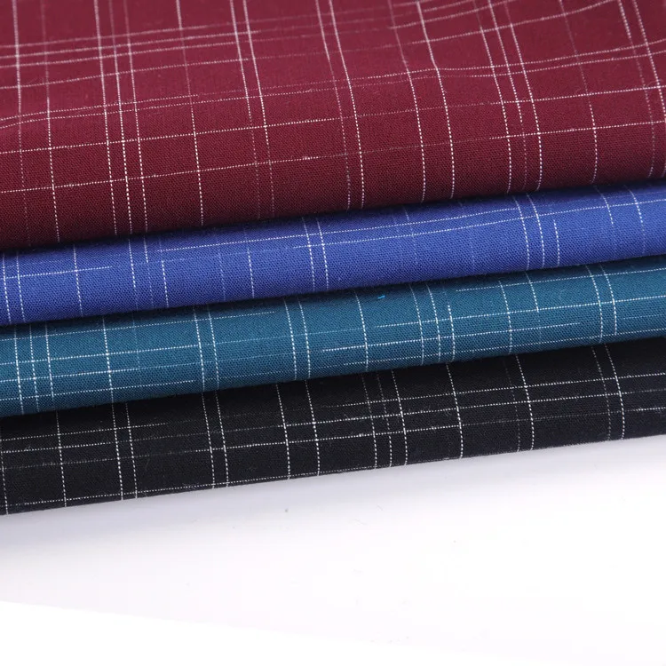 
yongteng linen style slub stock shirt fabric 100 cotton 