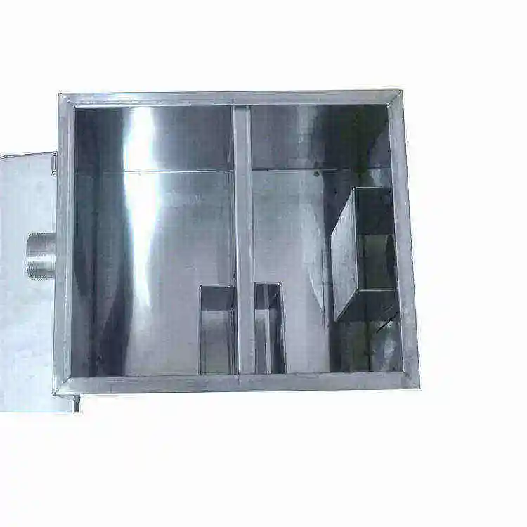 Grease Oil Interceptor Trap for Restaurant Stainless Steel201/304 Kitchen Under Sink Carton GAOYA 125l/hour Productivity