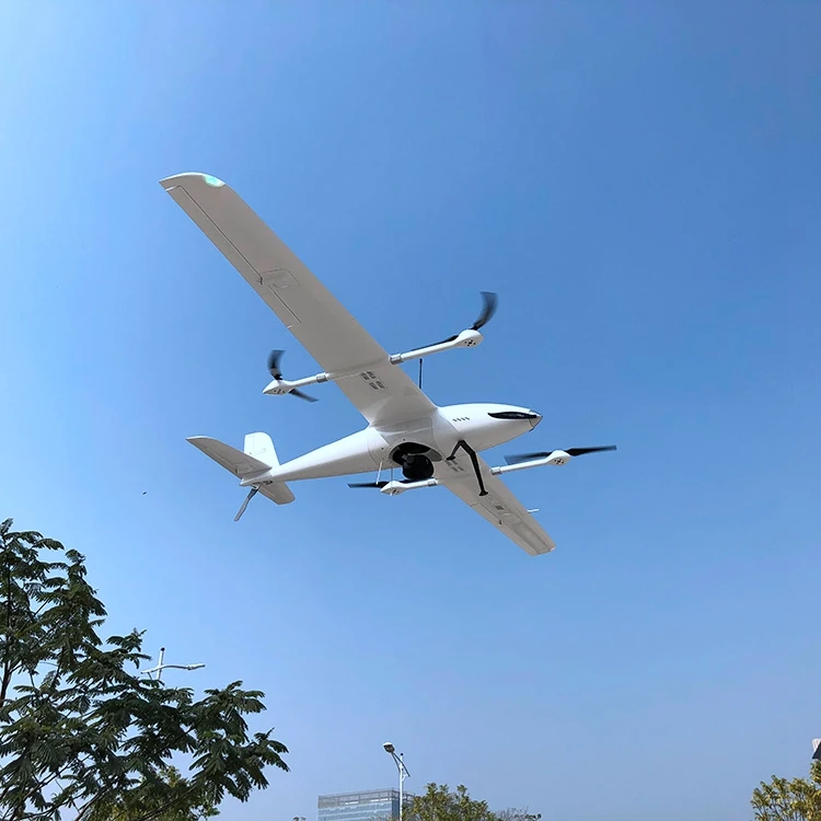 7kg take off Weight UAV drones G7 VTOL fixed-wing UAV aircraft for Mapping use