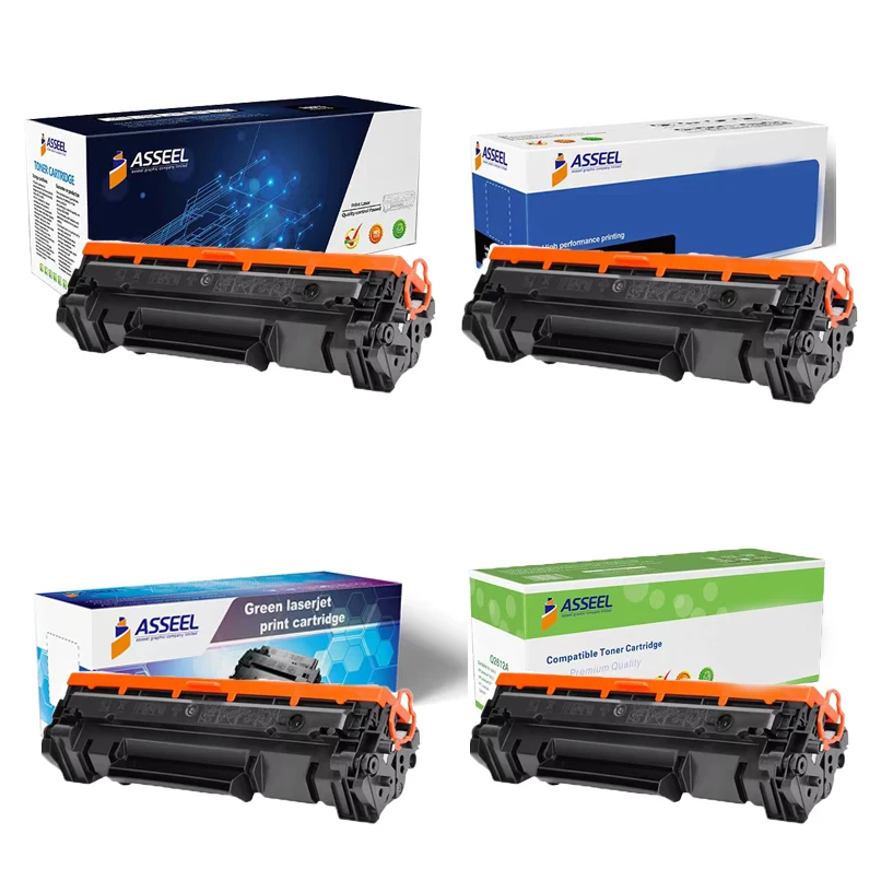 Тонер для принтера HP 125A CB540A/41A/42A/43A картридж Colour LaserJet CP1215 картриджи с тонером 125a