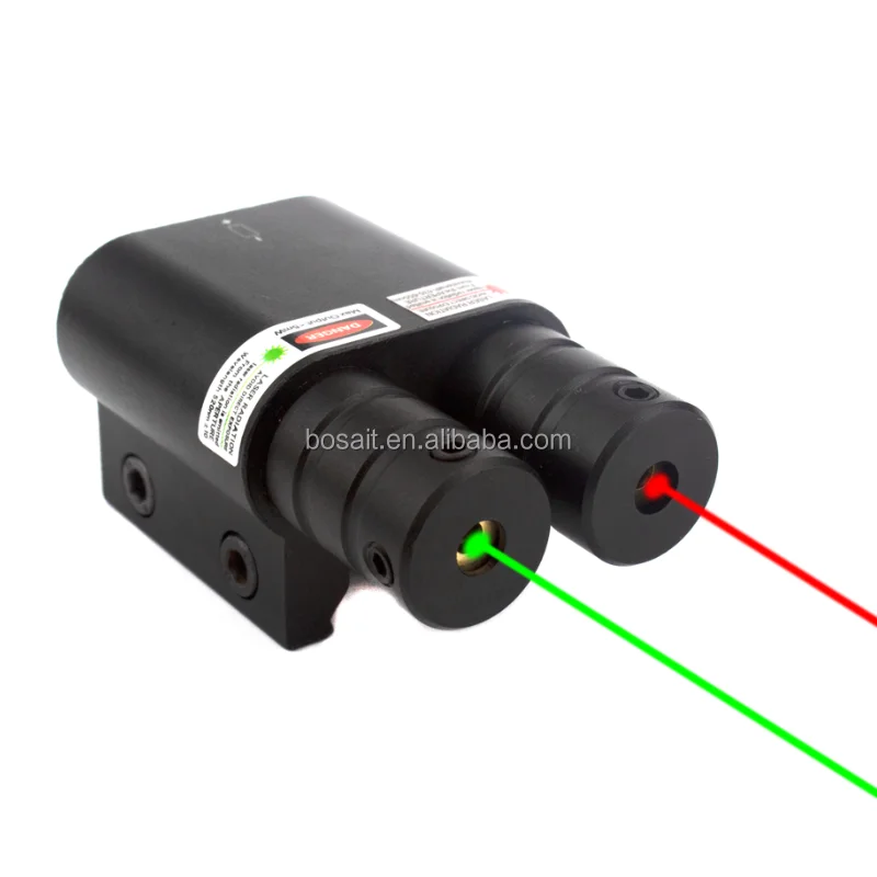 Dual Red Green Laser Sight Compact Hunting
