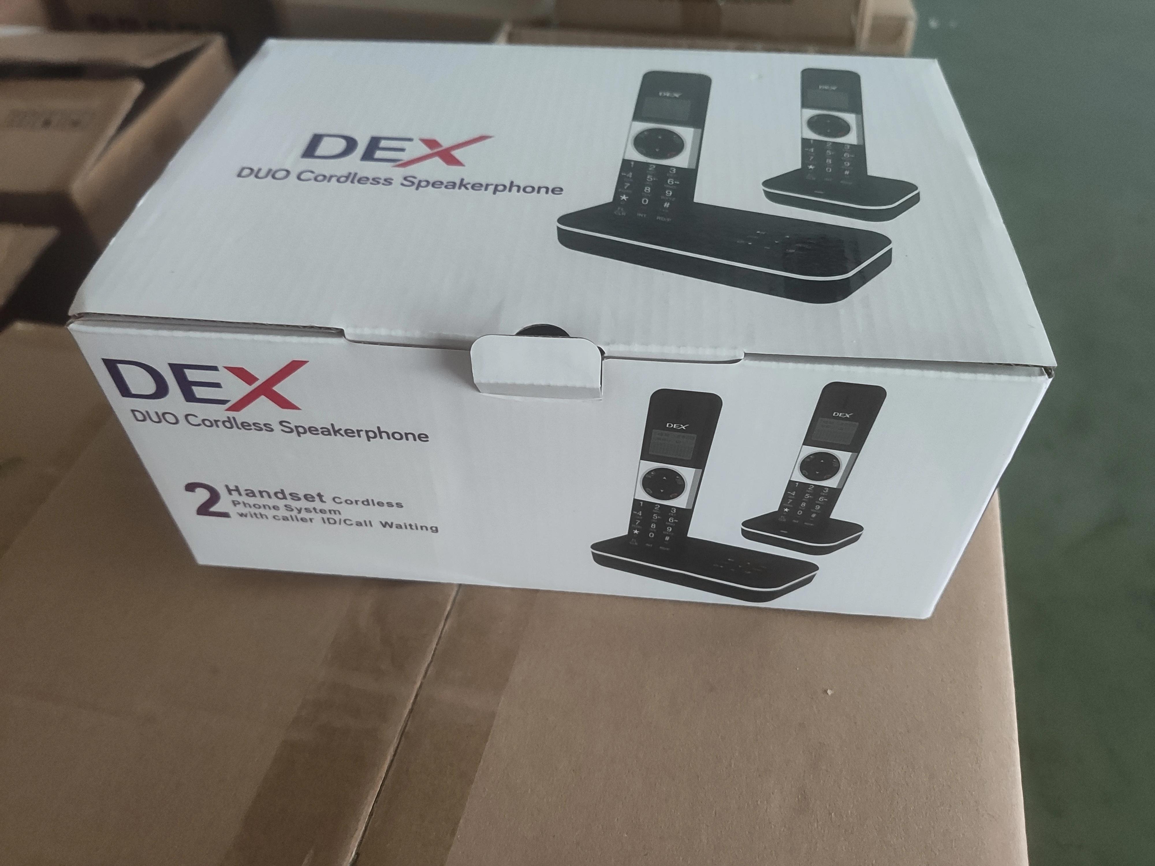 DECT 6.0 Analog Call Blocking Wireless Landline Cordless Phone with Caller ID Portable Telephone TAM  Voice Message Function