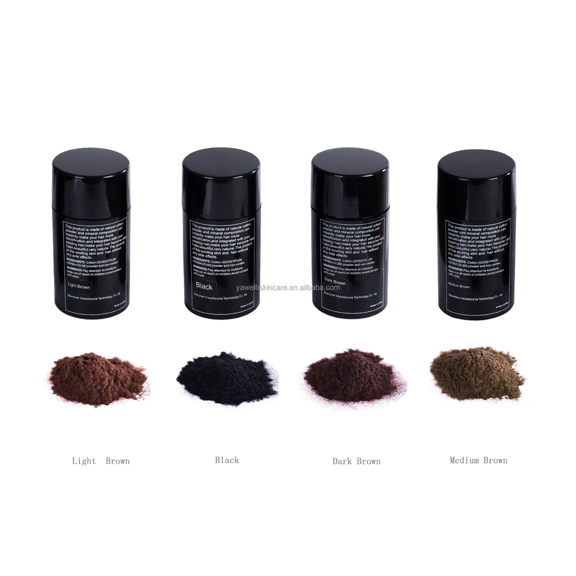 Hair Building Fibers 15g Hair Loss Treatment Care Hair Fiber with 4 Colors for Choices