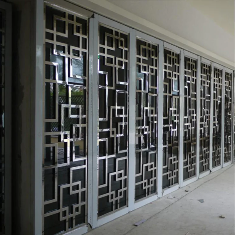 Mashrabiya Decorative Exterior Moulding Mashrabiya Aluminum Carved Screen Panel