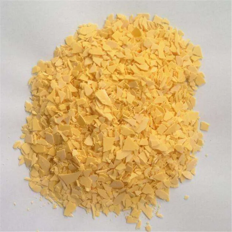 yellow flakes Sodium Sulphide 30ppm 60%min