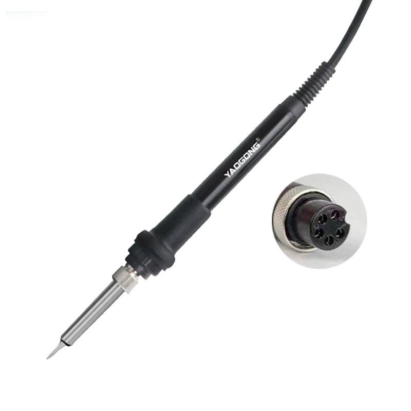YAOGONG 936 5 Pin Female Soldering Station Handle for 878A 852 898D 936D 918AD+ Performance Heater Soldering Iron