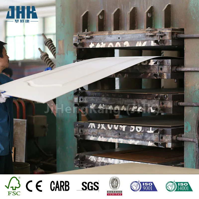  JHK-004P MDF Литой основной дизайн ворот в деревянной