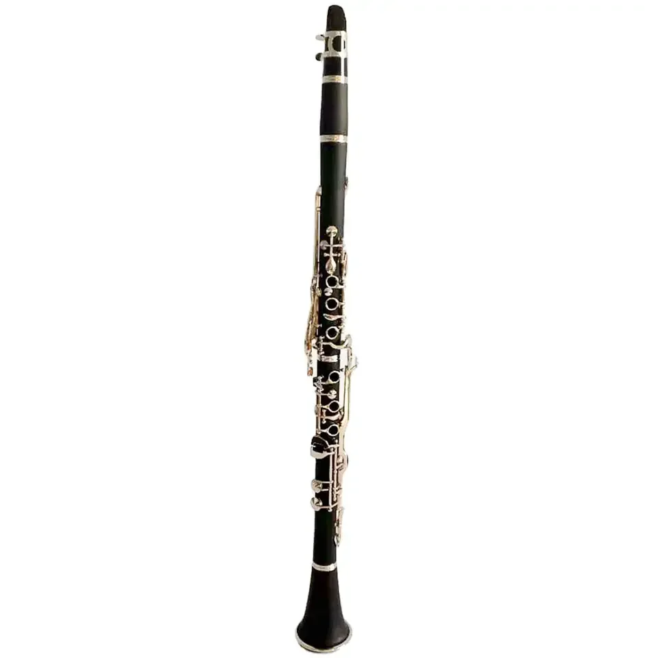High quality good price bakelite nickel plated 20 keys German system clarinet instrument