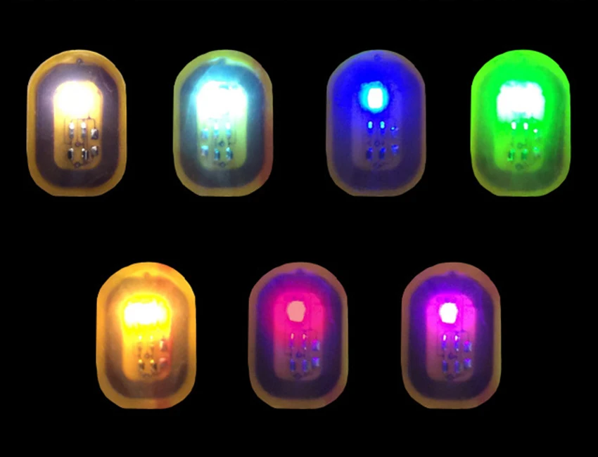 Fashion Flash Led NFC Nail Sticker Finger Nail Tag For Nail Art Decoration