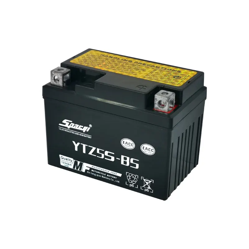 Customized YTZ5S Long Life Lead Acid Battery Motorcycle 12v4ah Universal Rechargeable Motorcycle Gel Battery