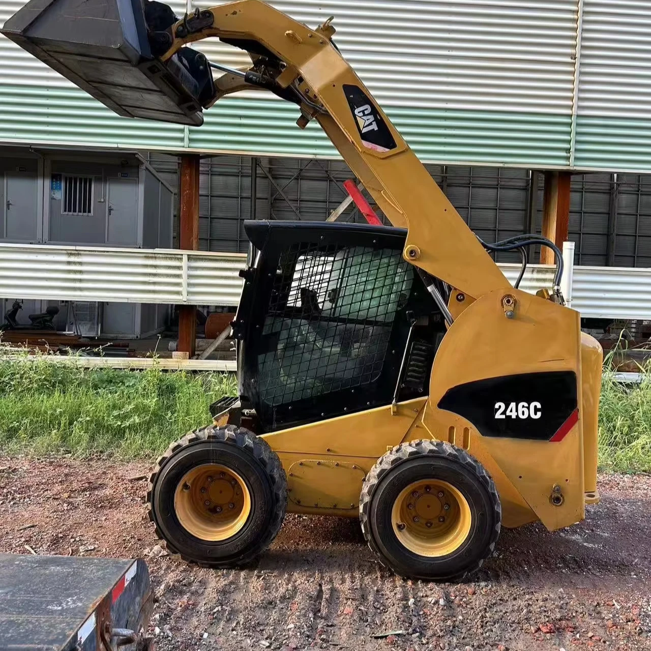 High quality Original Wheel Loader Caterpillar Cat 246D 246c 289d high quality low working hours Machine in good condition