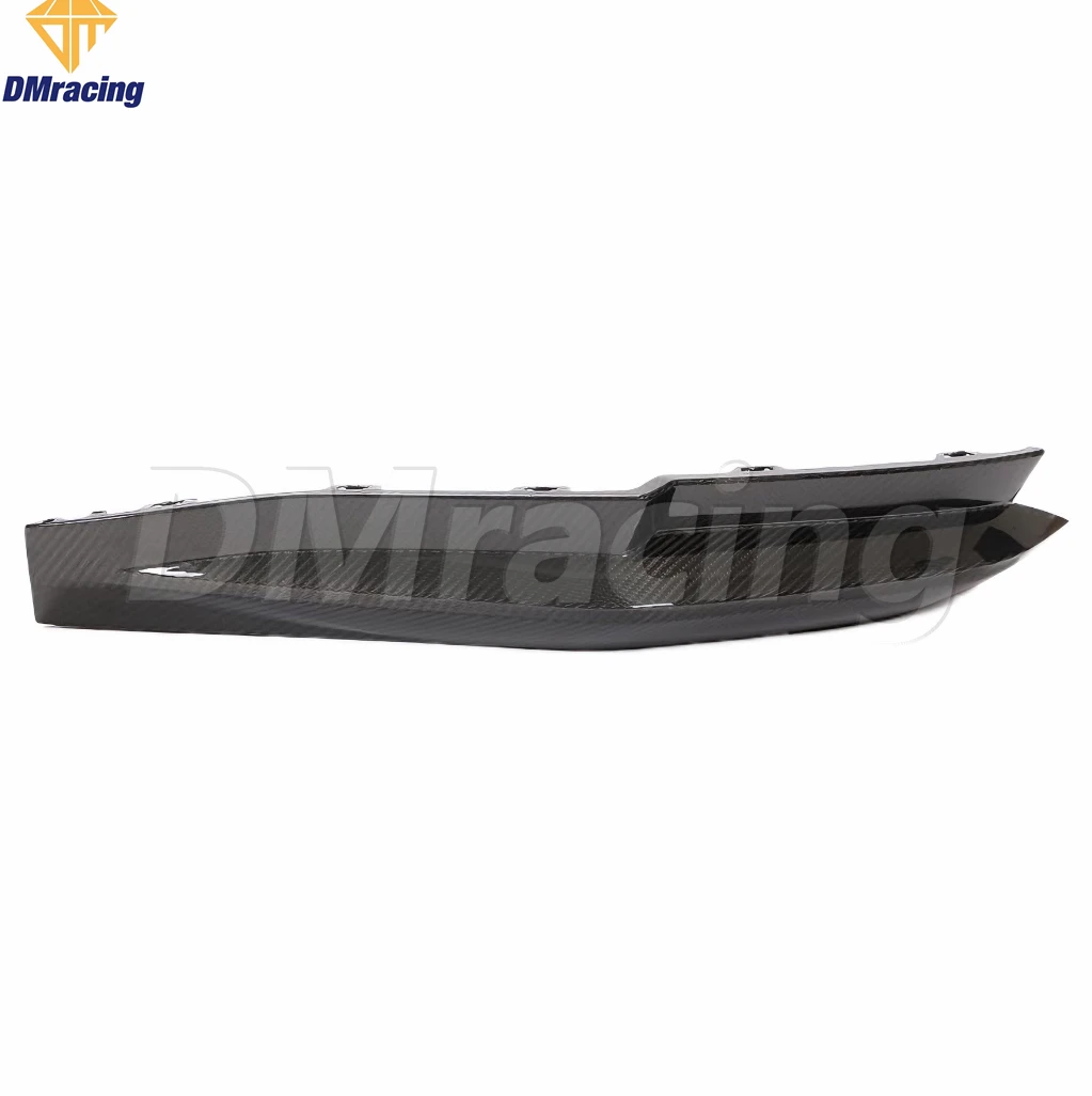 PRE-PREG DRY CARBON FIBER REAR BUMPER SPLITTERS FOR BMW 3 SERIES G80 M3 2021-2023