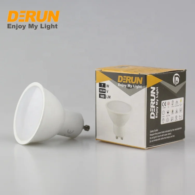 CE ROHS Linear 3W 5W 6W 7W 8W 9W Plastic Aluminum 85 LM/W Spotlights GU10 Spot Light , LED-GU10
