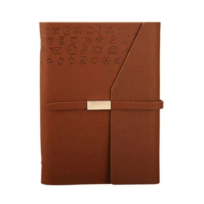 2023/2024/2025 Hot sale customizable A4/A5 ring binder PU loose leather planner notebooks super bind 450