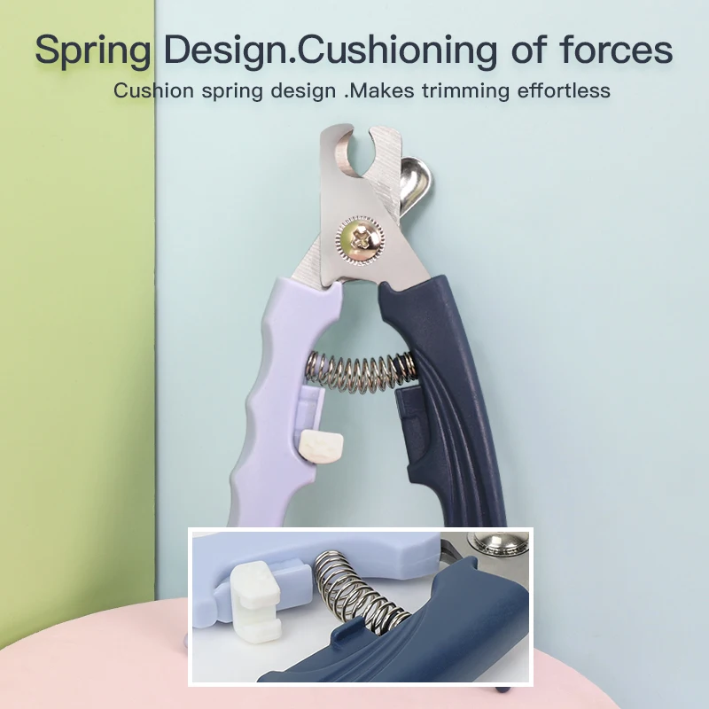 Factory Wholesale Custom Logo Dog Nail Scissors Cat Nail Cutter Pet Nail Clippers Pet Grooming Tools