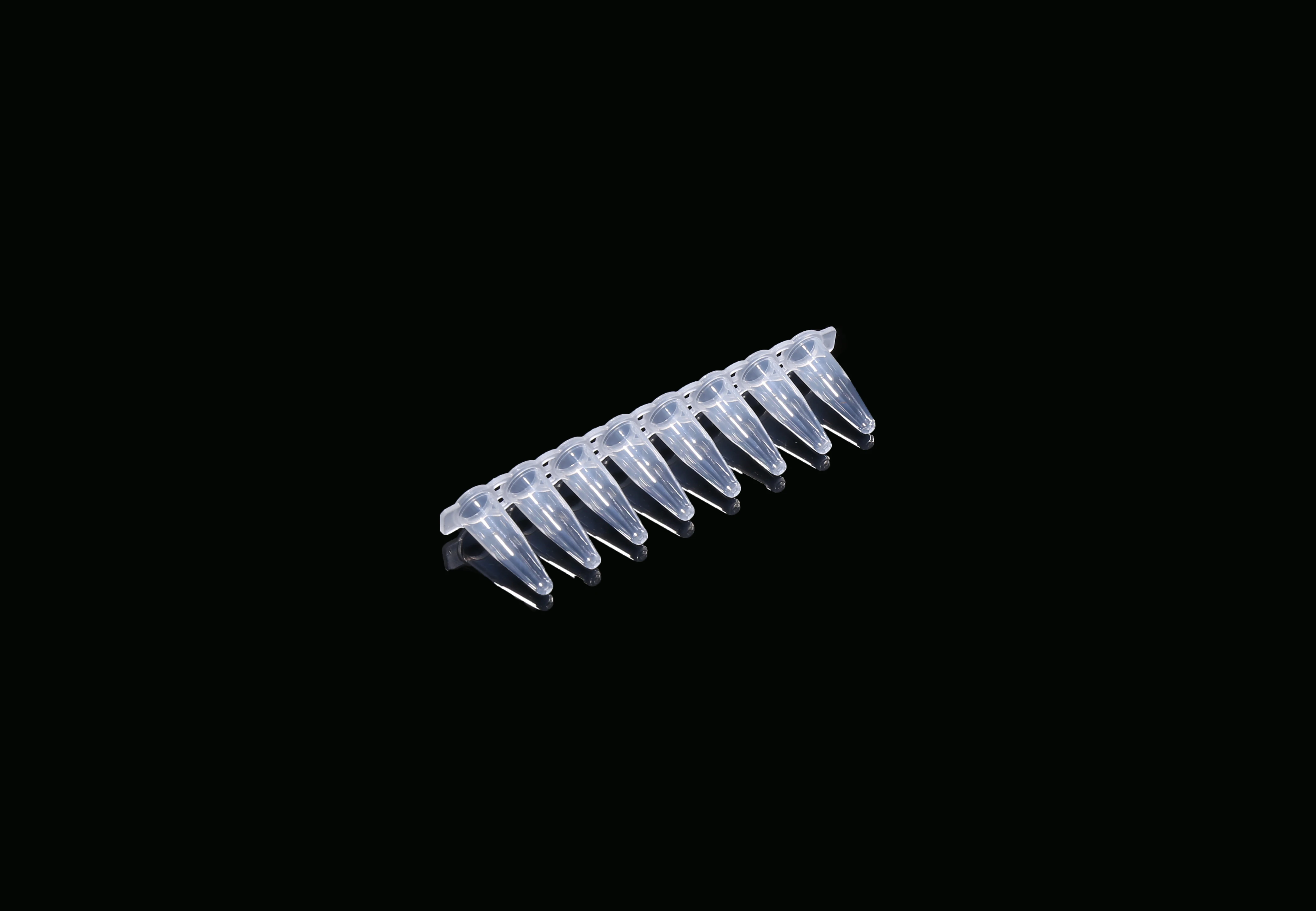 Clear 0.1ml 0.2ml PCR 8-strip Tubes